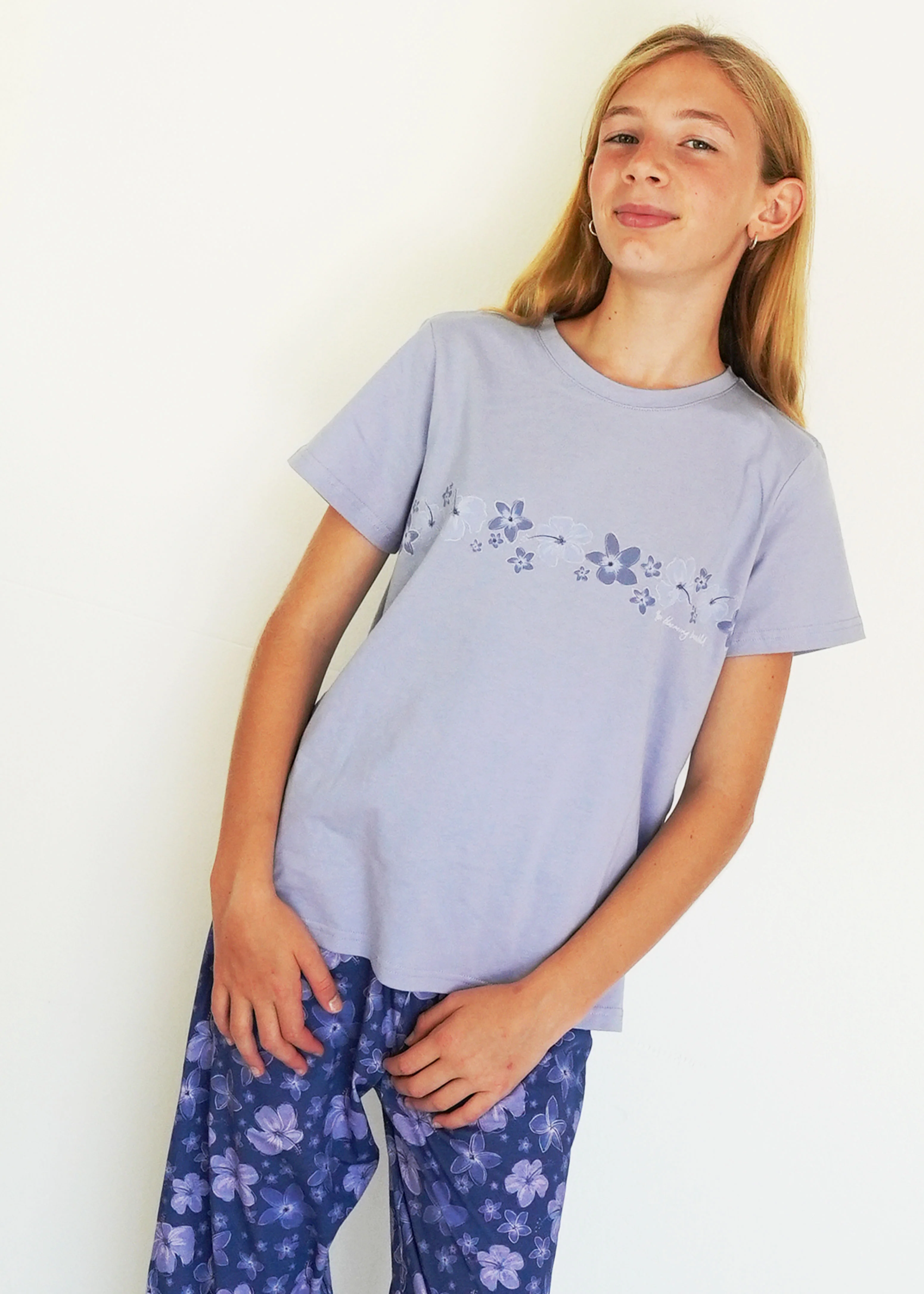 Girls - Bloom Babe T-Shirt & Long Pants PJ Set